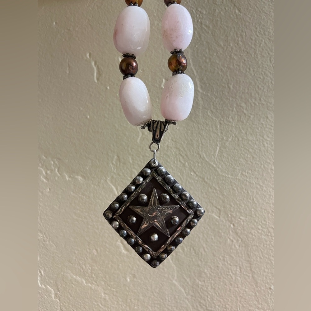Beautiful stone necklace